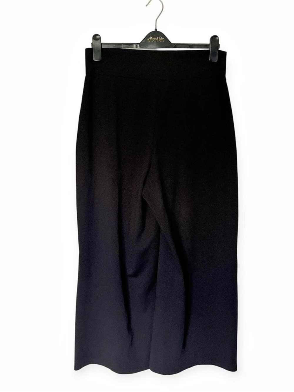 🇨🇦 Kim & Co. Black Palazzo Pants Wide Leg Trousers Corporate Office Minimalist